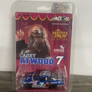 2002 casey atwood 7 sirius/muppets 25th Dodge 1 64th scale diecast